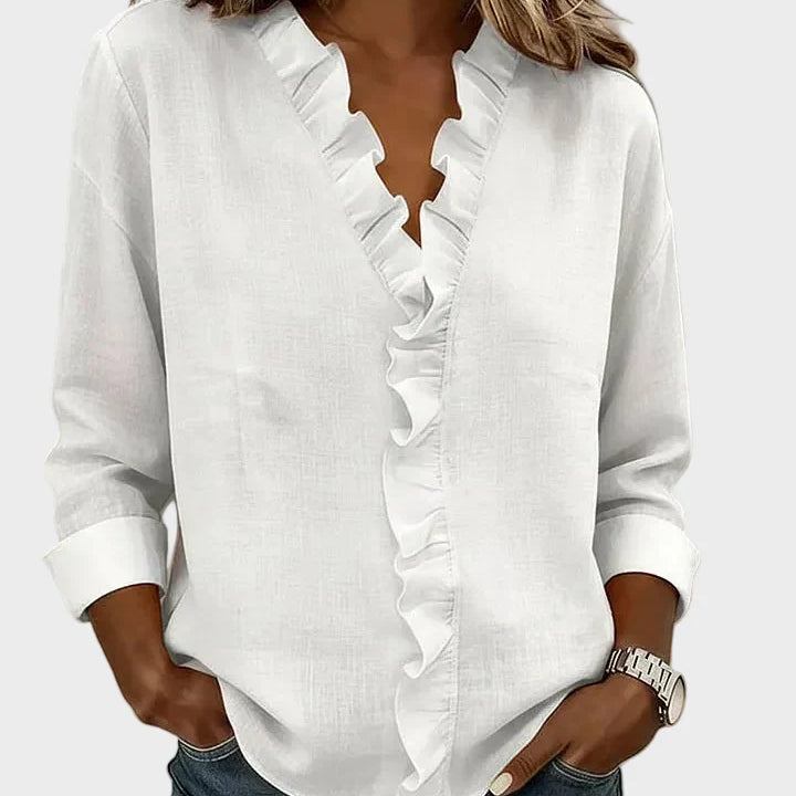 Indie - Elegantna bluza s V-izrezom