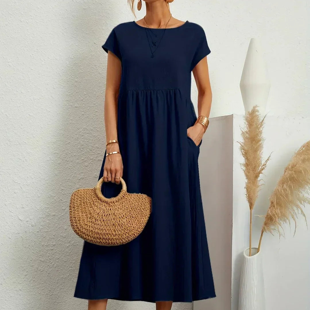 Gabriela™ | Elegantna midi haljina bezvremenskog šarma
