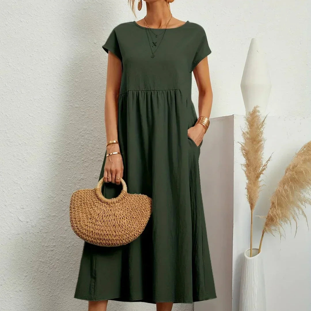 Gabriela™ | Elegantna midi haljina bezvremenskog šarma
