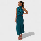Alda - Elegantna Saten Haljina