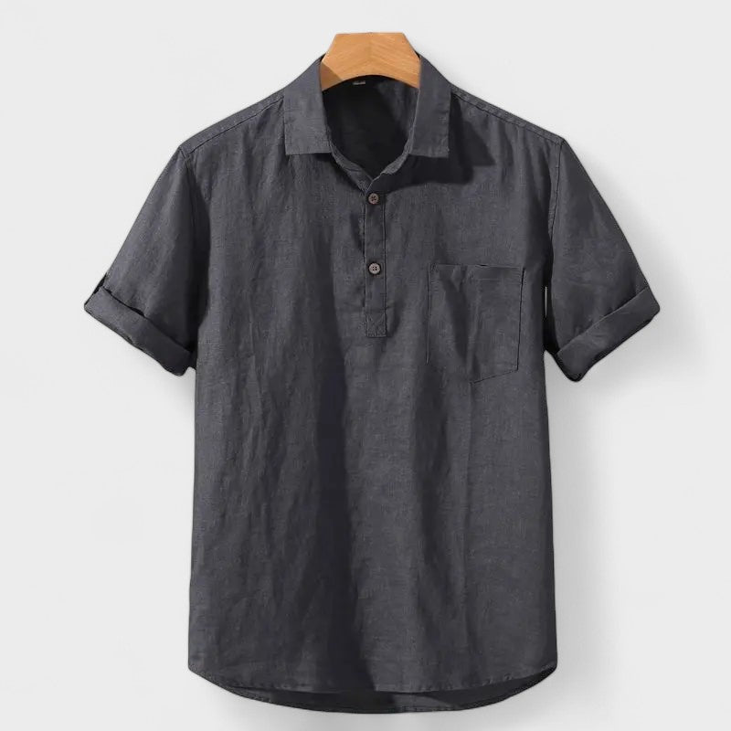 Kaj | Polo majica od lanenog platna