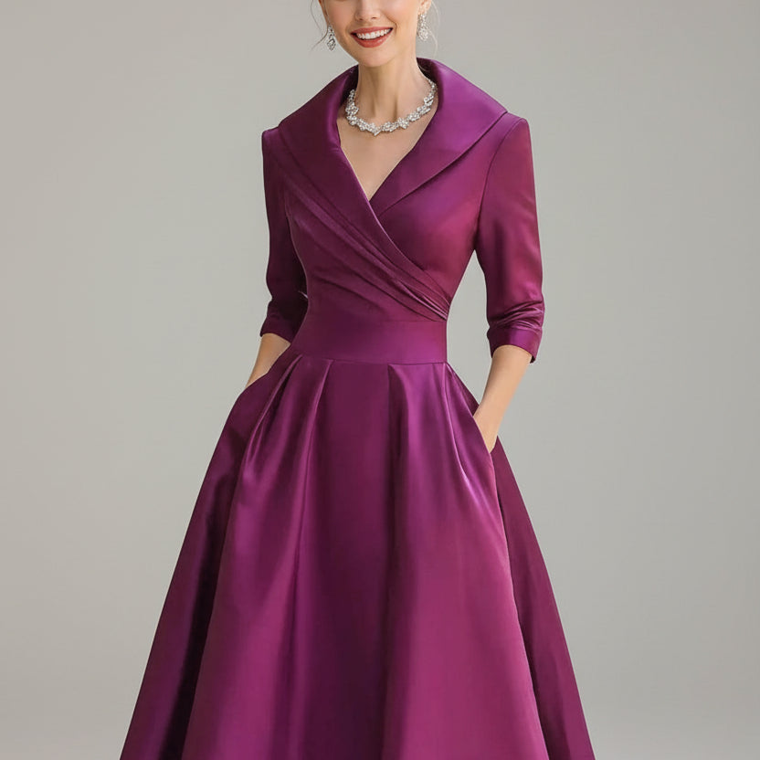 Magdalena - Elegantna Midi Haljina